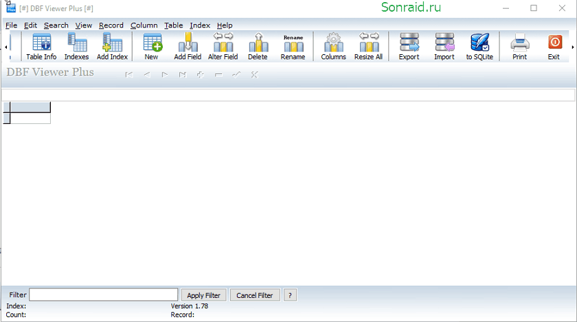 DBF Viewer Plus 1.78