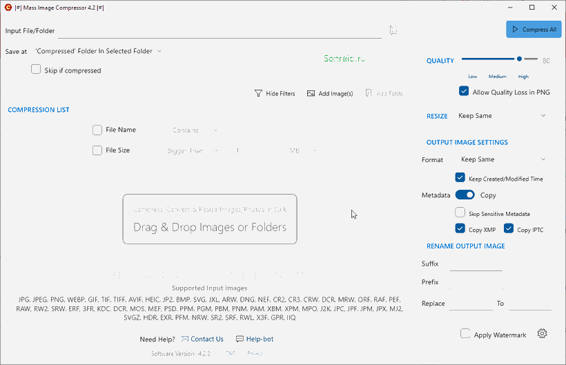 Mass Image Compressor 4.2