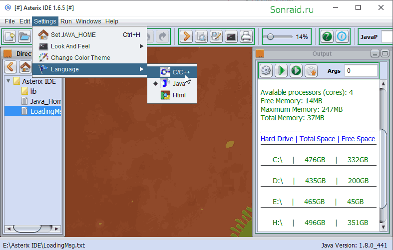 Asterix IDE 1.6.7