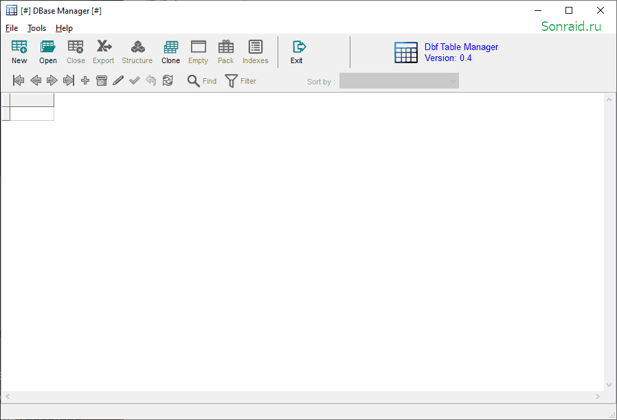 Dbf Table Manager 0.4