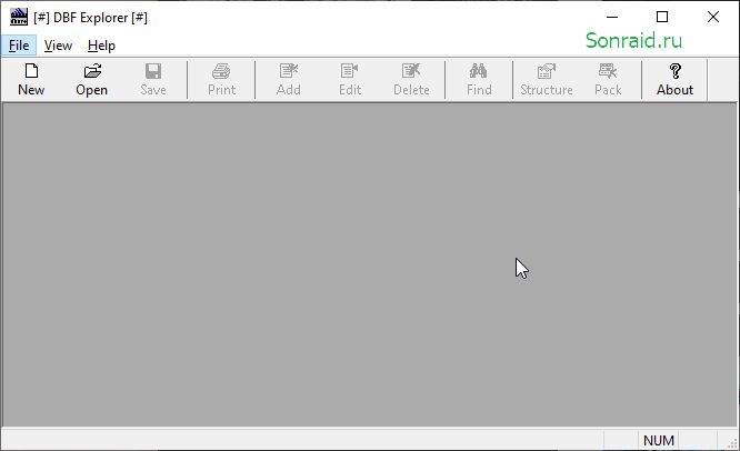 DBF Explorer 1.0