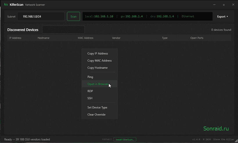 KillerScan 1.4.0