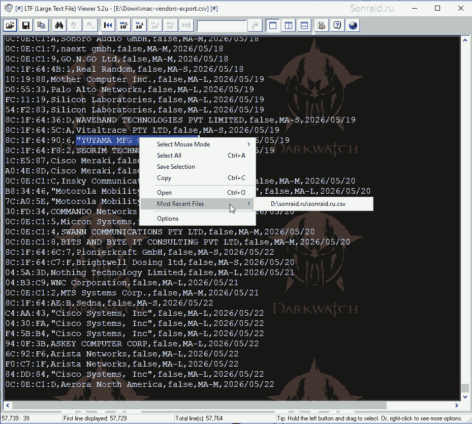 LTFViewer 5.2u