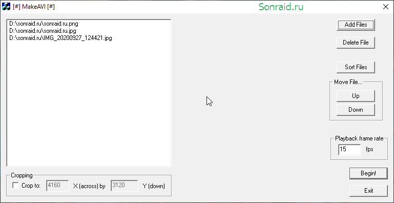 MakeAVI 0.11