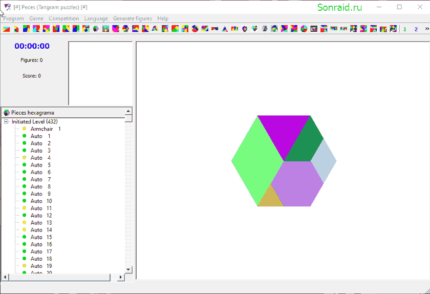 Peces (Games of tangram) 5.2