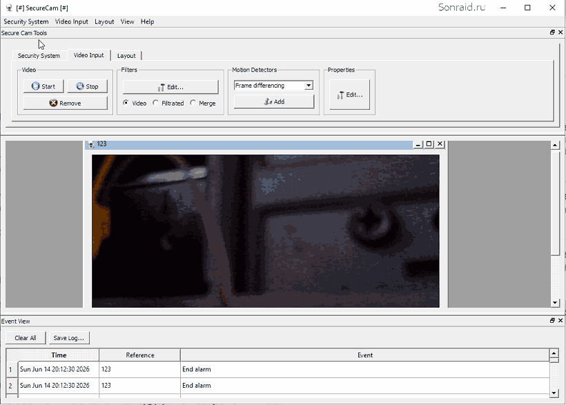 SecureCam 0.9