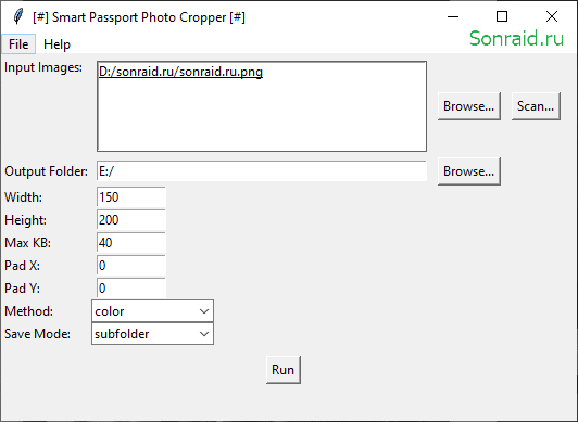 Smart Passport Photo Cropper 1.0