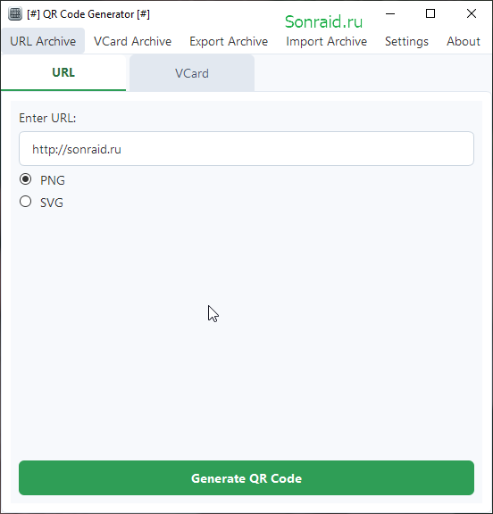 MN QR Code Generator 2.0.0