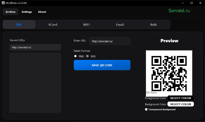 QrSolo 2.2.0
