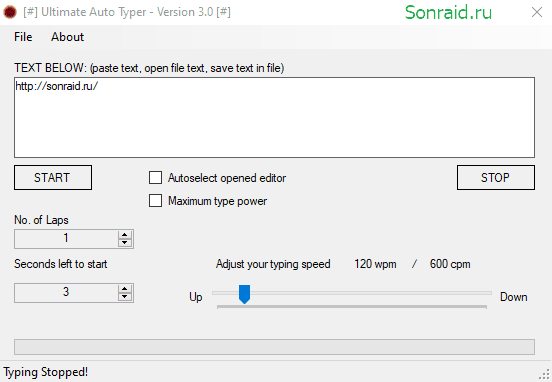 Ultimate Auto Typer 3.0