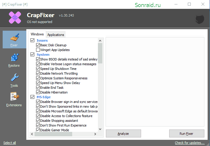 CrapFixer 1.30