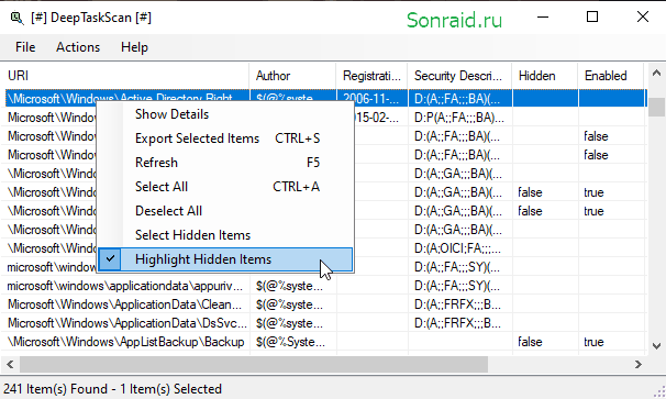 DeepTaskScan 1.1.0