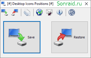 Desktop Icons Positions 1.2.0