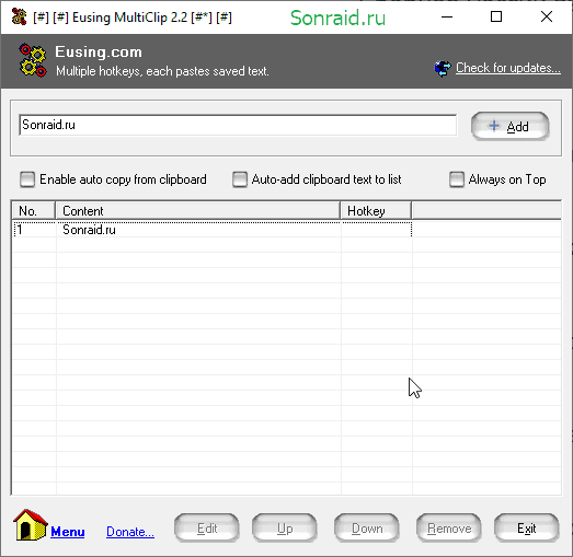 Eusing MultiClip 2.2