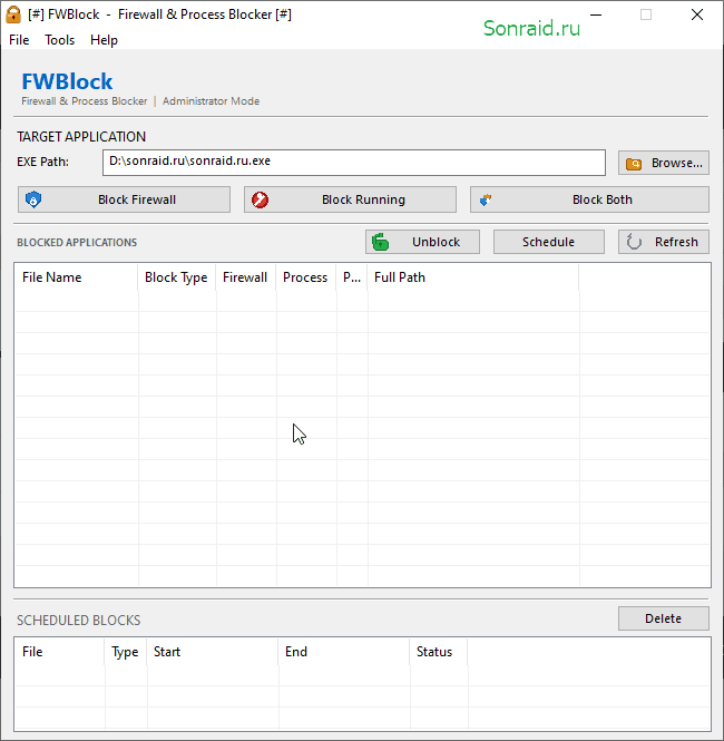 FWBlock 1.1