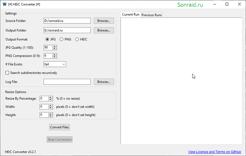 HEIC Converter 0.2.1