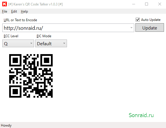Karen's QR Code Talker 1.0.3