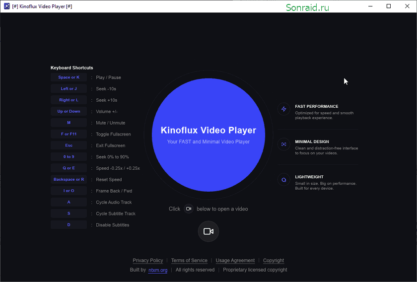 Kinoflux Video Player 1.0.1