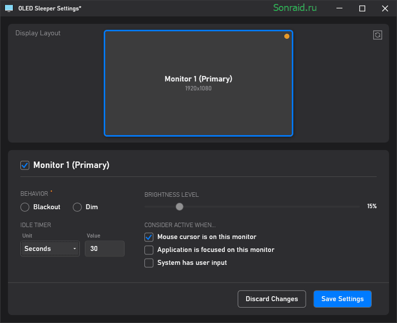 OLED Sleeper 2.1.0