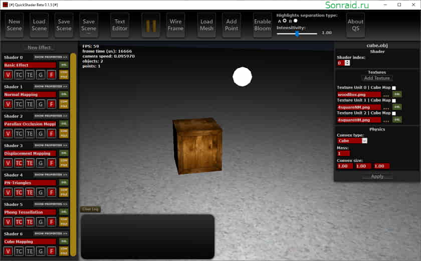 QuickShader 0.1.5 beta
