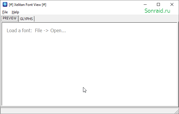 Xelitan Font View 1.0