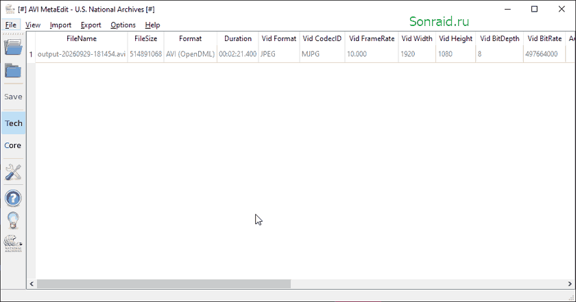 AVI MetaEdit 1.0.2