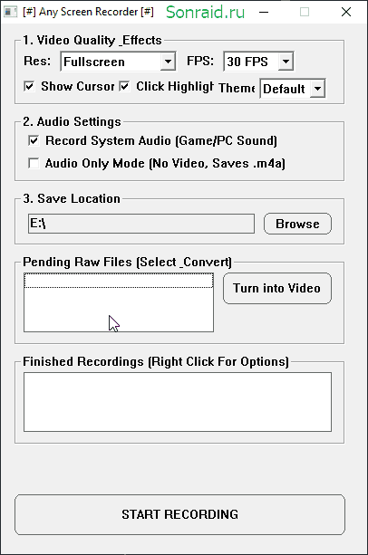 Any Screen Recorder 1.0