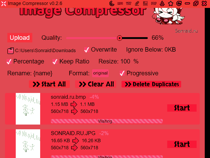 Image Compressor 0.2.6
