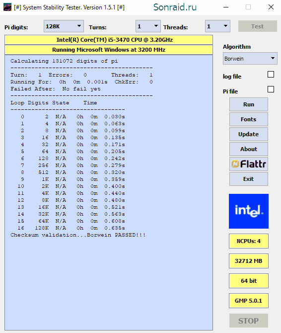 System Stability Tester 1.5.1