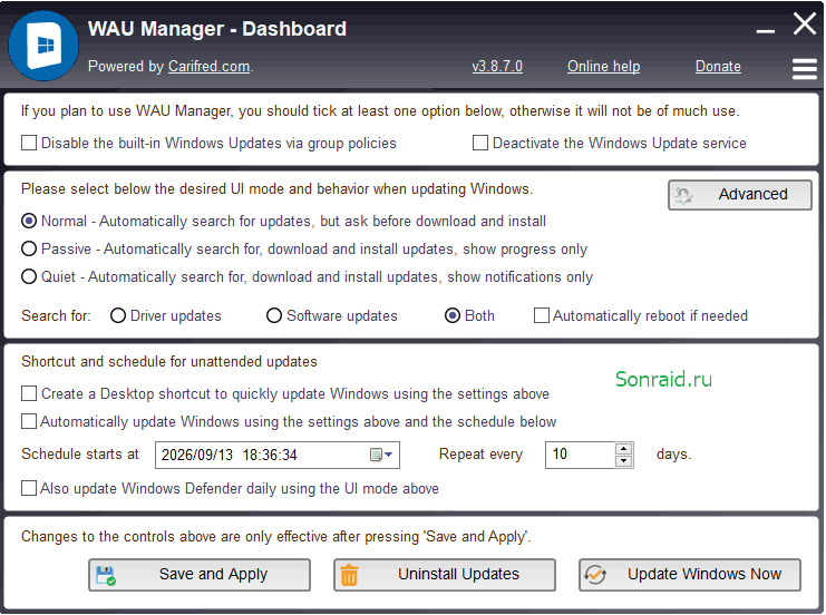WAU Manager 3.8.7.0