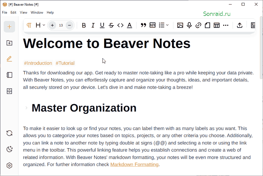 Beaver Notes 4.4.0