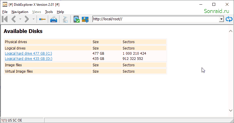 DiskExplorer X 2.01