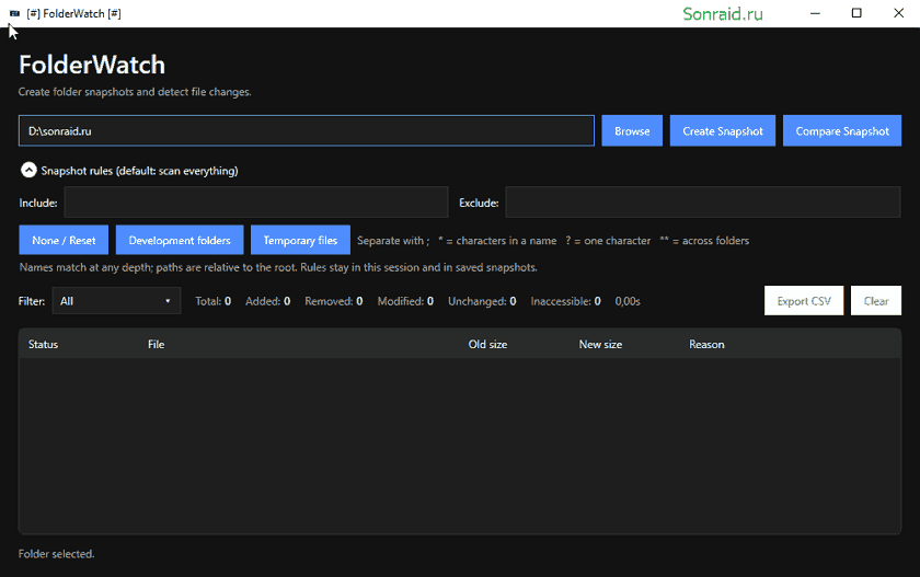 FolderWatch 1.1.1