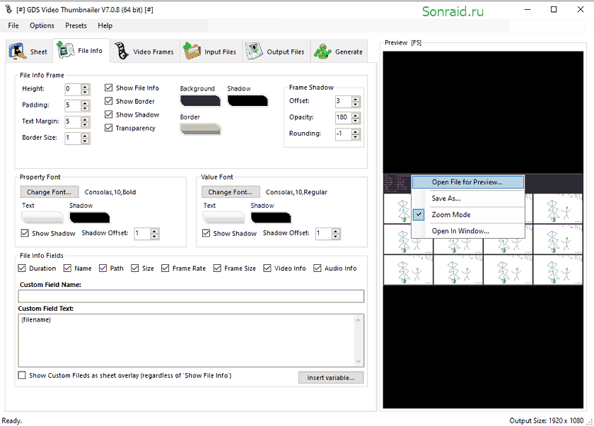 GDS Video Thumbnailer 7.0.8