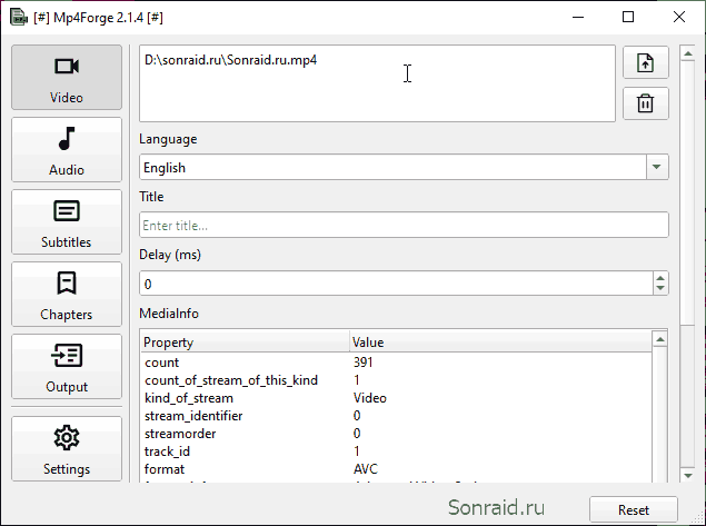 Mp4Forge 2.1.4